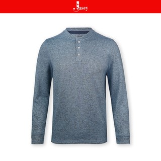 Áo thun nam cổ tròn JASEY, áo thun dài tay chuẩn size ấm áp, thoải mái chuẩn size mã 4120