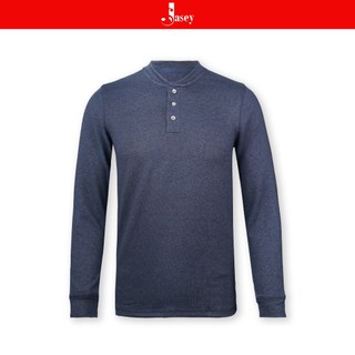 Áo thun nam cổ tròn JASEY, áo thun dài tay chuẩn size ấm áp, thoải mái chuẩn size mã 4120