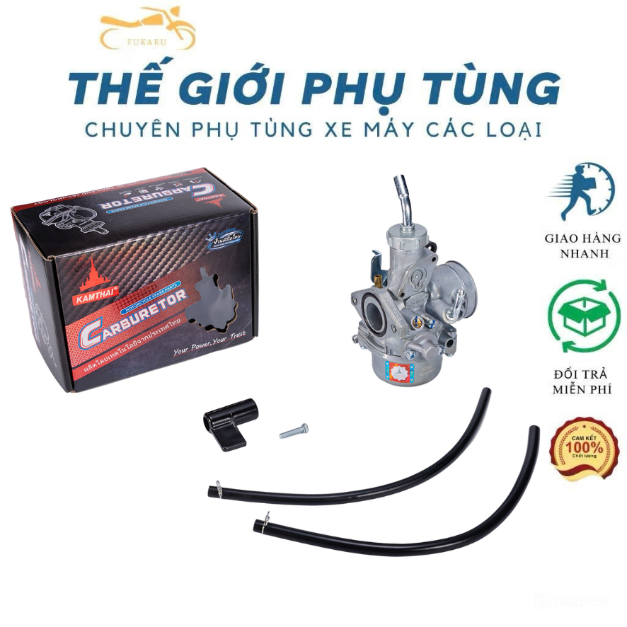 Bình Xăng Con (Carburetor) Future Neo/ Wave 125 King Thai Hàng Cao Cấp