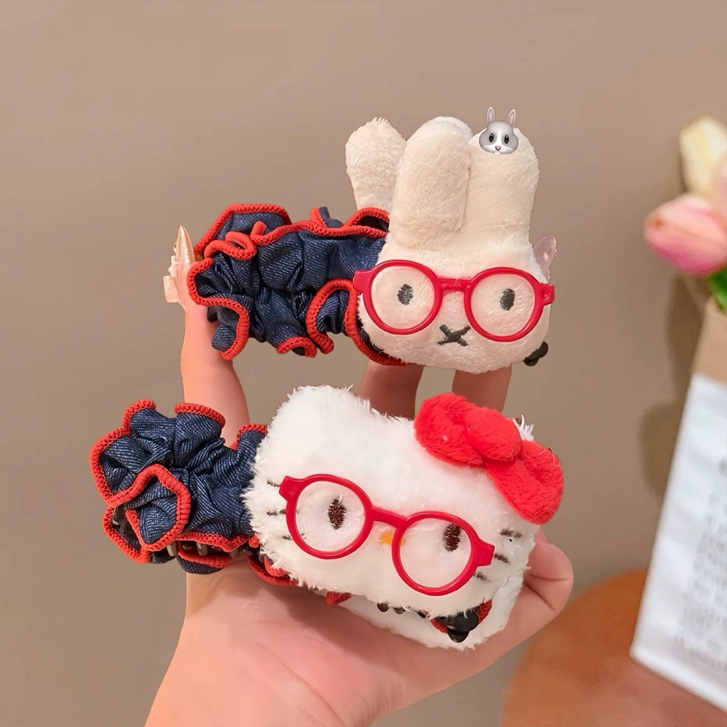 KẸP BUỘC TÓC MẪU MỚI NHẤT HÌNH HELLO KITTY/ THỎ DỄ THƯƠNG