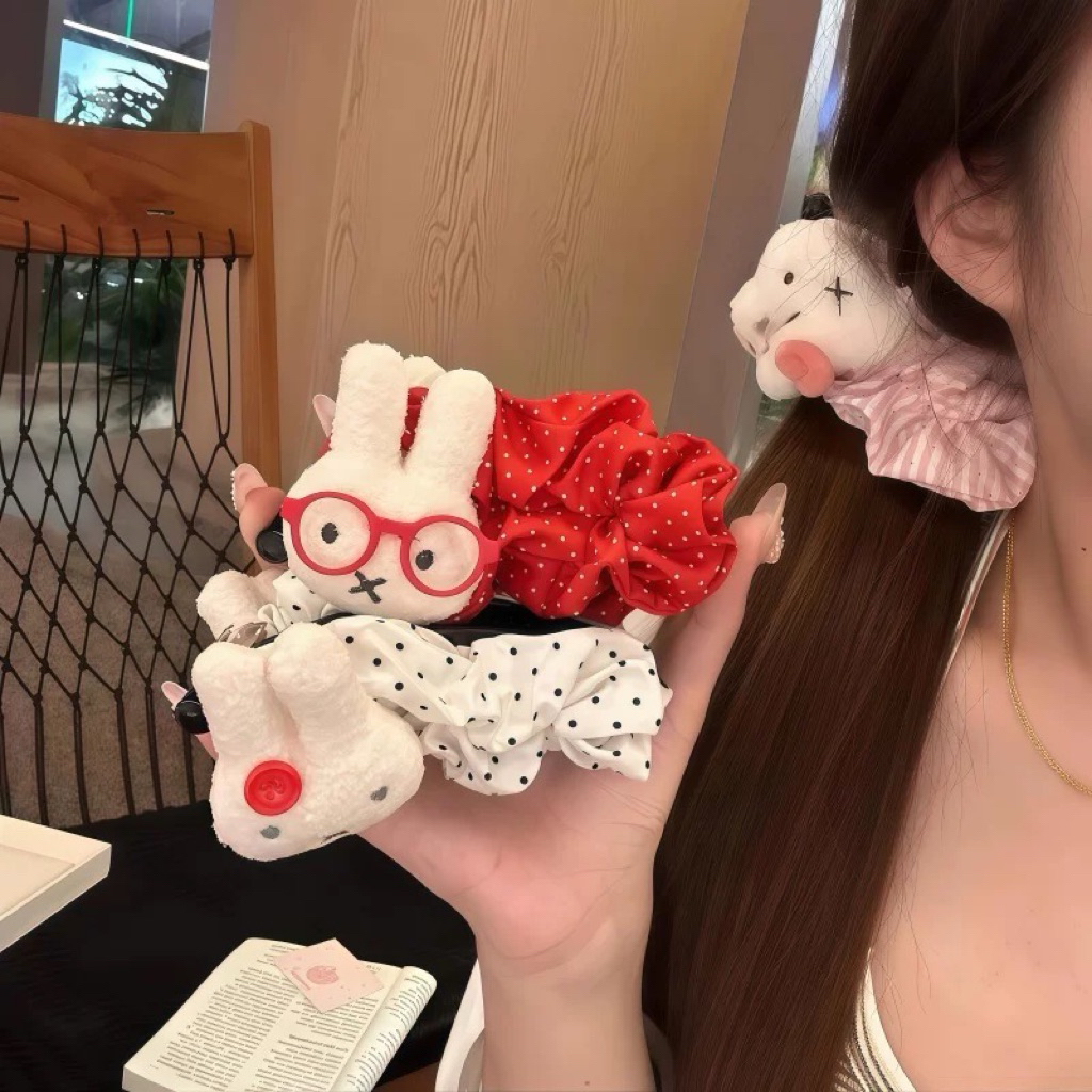 KẸP BUỘC TÓC MẪU MỚI NHẤT HÌNH HELLO KITTY/ THỎ DỄ THƯƠNG