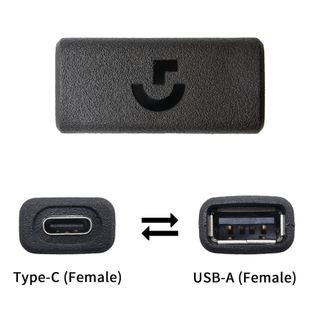 Đầu Chuyển Đổi Adapter Logitech USB sang Type-C | Phụ Kiện Chuột G502 X Plus, GPro X Superlight 2