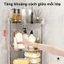 STON Kệ Góc Nhà Tắm Nhiều Tầng Có Bánh Xe Kệ Nhựa Bếp Trong Suốt Kệ Góc Trang Trí Đa Năng Có Khe Thoát