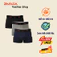 Quần lót nam ZAPATA Boxer Bamboo cao cấp, form ôm tôn dáng, lưng logo nổi bật