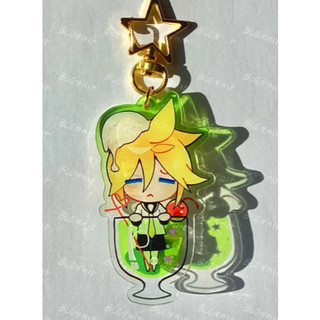 Porte-clés/breloques soda Vocaloid | Hatsune Miku, Kagamine Rin, Kagamine Len | 2,75 pouces/~7 cm, recto-verso avec diff