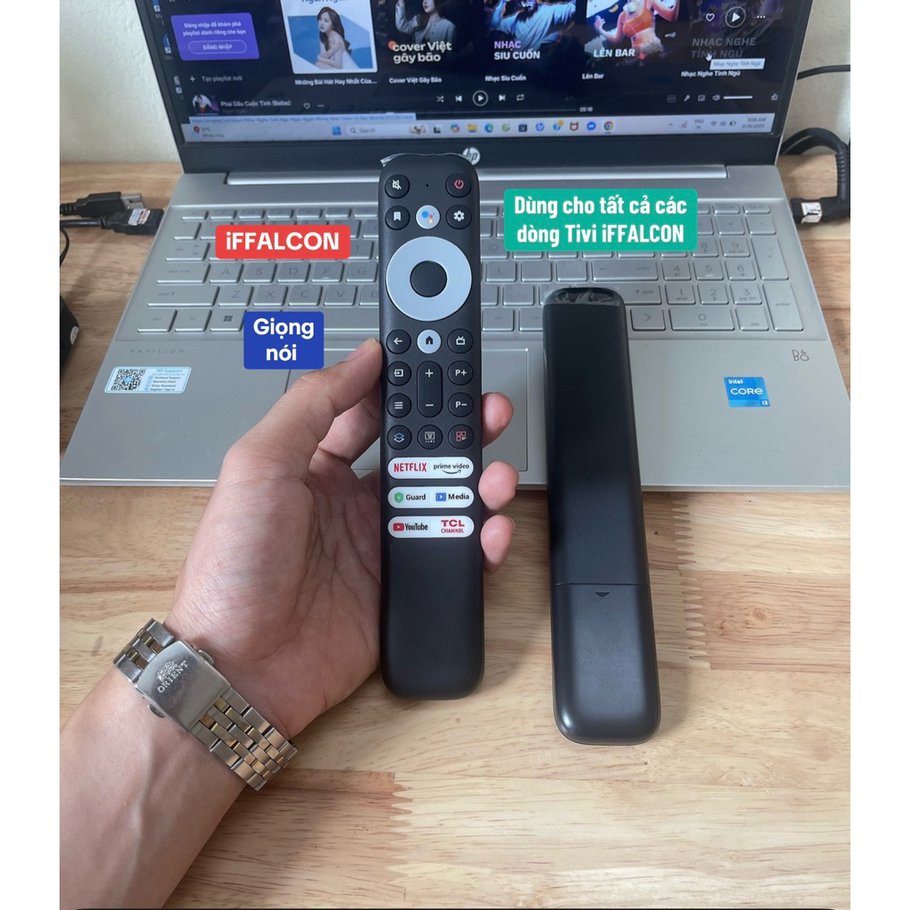 Remote điều khiển Tivi iFFALCON hàng cao cấp( Dùng chung tất cả Tivi ...