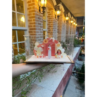 Mô Hình Trang Trí 20/10 | Standee Lắp Ghép 3D Quà Tặng Phụ Nữ