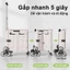 STON Xe Đẩy Mua Sắm Có Thể Gấp Gọn Tiện Dụng Trang chủ Chở Đồ Siêu Thị Có Bánh Xe Leo Cầu Thang