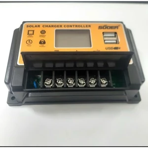 Sạc pin năng lượng mặt trời PWM SUOER 12V 24V 30A ST-S1230 - Bộ sạc ắc quy hiệu quả cho hệ thống điện 12V.