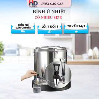 Bình ủ giữ nhiệt inox 100%