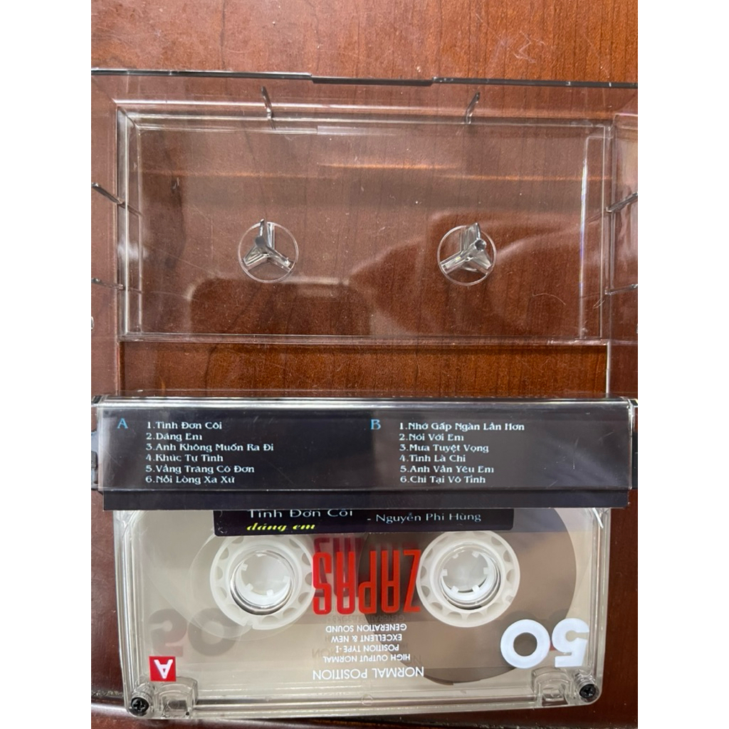 Băng Cassette Nguyễn Phi Hùng - Tình Đơn Côi, Dáng Em