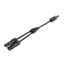Cặp Jack đôi MC4 kết nối 2 tấm pin năng lượng mặt trời hiệu quả.