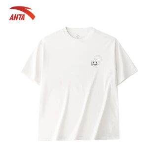 ANTA Nam Outdoor Camping Áo thun T-shirt form rộng rãi 1524B6107