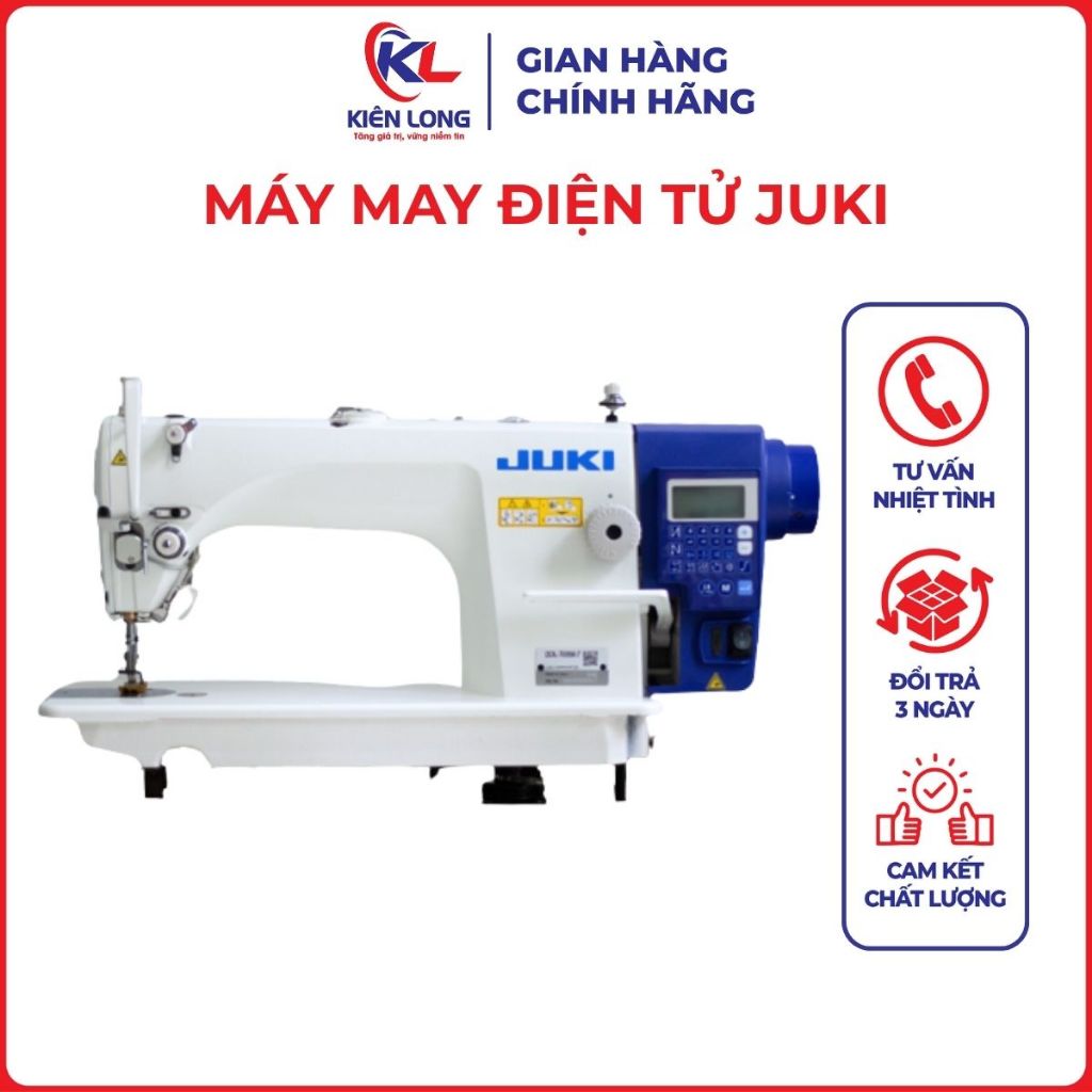 Máy may điện tử Juki DDL-8700B-7 Máy mới 100% nguyên thùng Mẫu mới CHỮ ĐÚC JUKI NỔI cả bộ