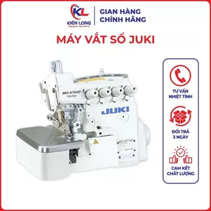 Máy vắt sổ juki chính hãng M0-6714D mô tơ nhỏ mảnh bàn