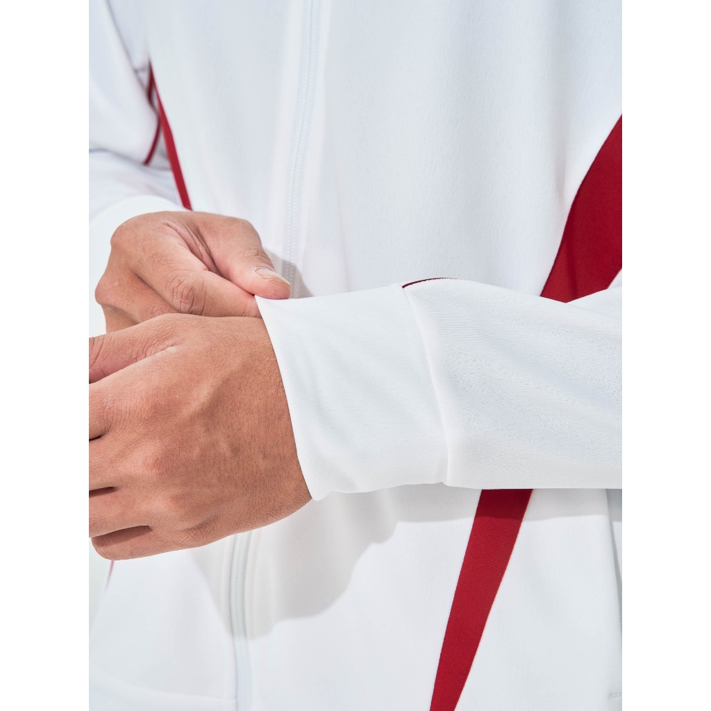 [MUA 2 GIẢM 5%]Áo khoác thể thao Teamwear lightweight Flexline active, áo khoác màu đỏ Việt Nam Coolmate