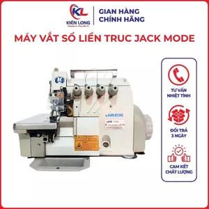 Máy Vắt Sổ Liền Trục Jack JK-798 – Máy May Công Nghiệp Chính Hãng, Kèm Mảnh Bàn, Chạy Êm, Bền Bỉ, Hiệu Suất Cao