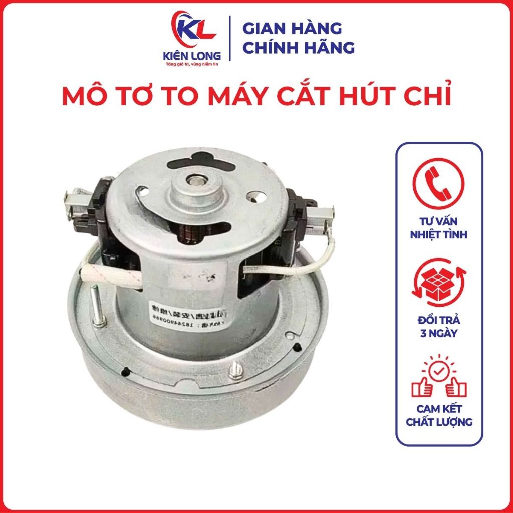 Mô tơ to máy cắt hút chỉ thừa sử dụng trong ngành may