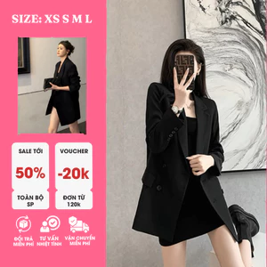 Siêu phẩm.Áo vest,Áo blazersang chảnh nữ tính chất kaki lạnh mềm mịn.phối gì cũng chất