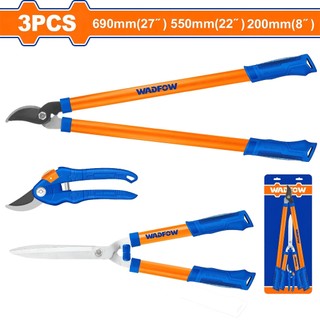 ĐỒ NGHỀ WADFOW Bộ kéo làm vườn 3 chiếc WPR3E03,  WPR1301 ,  WPR2301