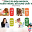 Cốm chống táo bón Infopsy bổ sung chất xơ, tăng cường tiêu hóa cho mẹ và bé (Hộp 20 Gói X 5G)
