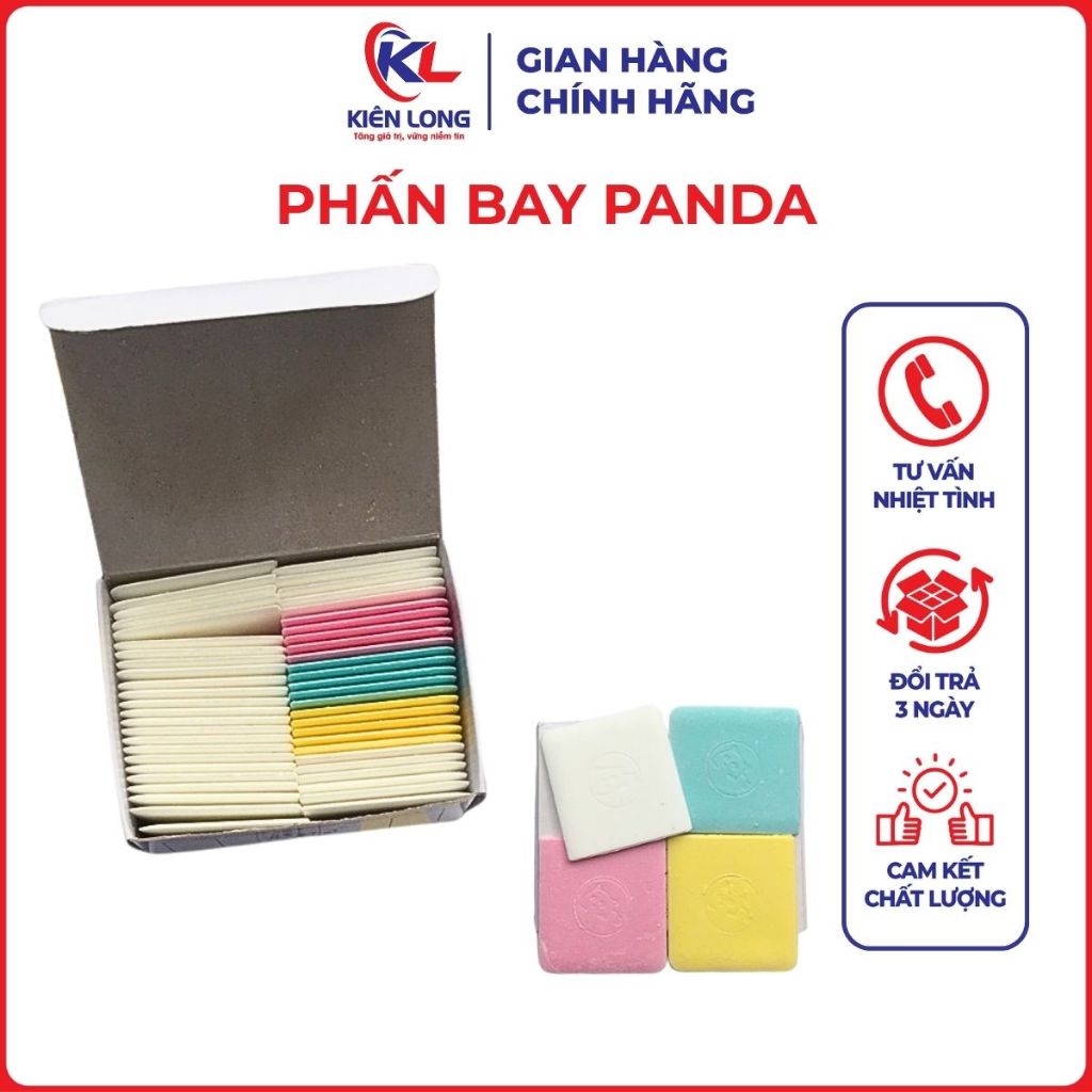 Phấn bay Panda nhiều màu sắc 4 màu và 2 màu - Phấn bay con gấu Panda