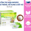 Cốm chống táo bón Infopsy bổ sung chất xơ, tăng cường tiêu hóa cho mẹ và bé (Hộp 20 Gói X 5G)