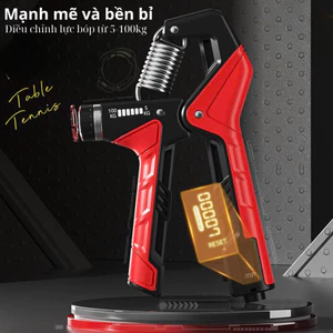 Kìm Bóp Tay Điều Chỉnh Lực 10-120kg Kèm Bộ Đếm Số Tập Cơ Tay (1 Đổi 1 Trong Vòng 7 Ngày)