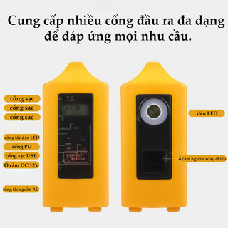 Trạm sạc năng lượng mặt trời cầm tay Áp dụng trong nhiều tình huống Nguồn điện dự phòng cầm tay cho cắm trại