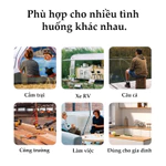 Trạm sạc năng lượng mặt trời cầm tay Áp dụng trong nhiều tình huống Nguồn điện dự phòng cầm tay cho cắm trại — ảnh 5