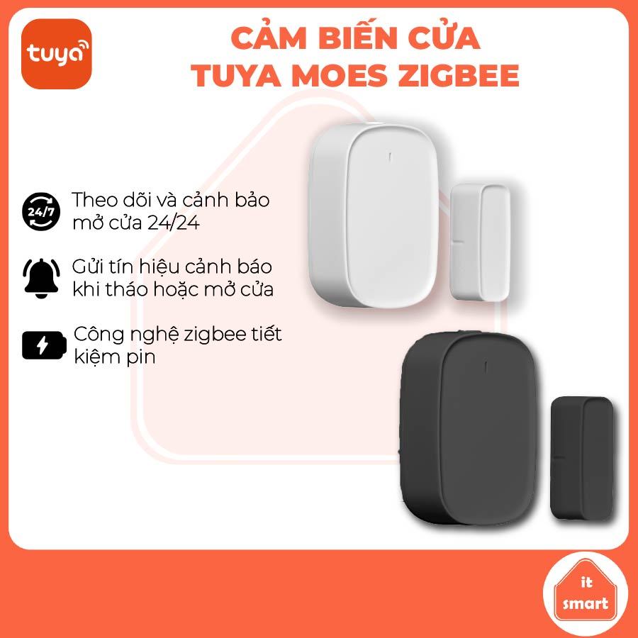 Cảm biến cửa Zigbee MOES Tuya