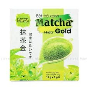 FREE SHIP/Bột Trà Xanh Maya Matcha Gold Cocoa Indochine 5*10g