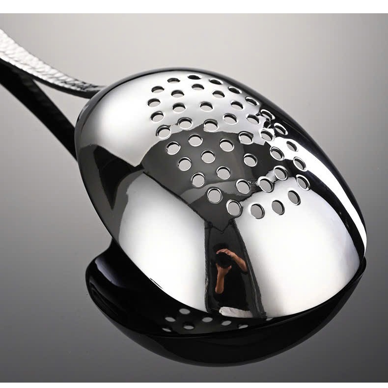 Muôi Canh KINSGEM by Chockmen Inox Dày Dặn Muôi Muỗng Múc Canh Múc Nước Hầm Dùng Muôi To Đại Múc Lẩu