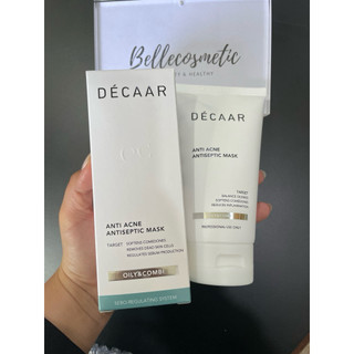[Tem cty] Décaar Anti Acne Antiseptic Mask Mặt Nạ Da Dầu Mụn, Kháng Khuẩn, Gom Còi Mụn