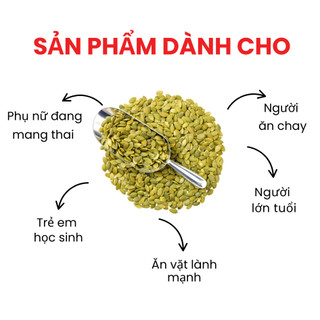 Hạt Bí Xanh Sống Dan D Pak I Pumpkin Seeds Raw I 1kg