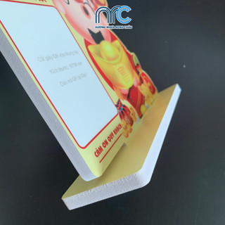 Bảng quét mã QR, Bảng QR thanh toán Mèo, Thần tài để bàn thu hút tài lộc - Không in mã QR
