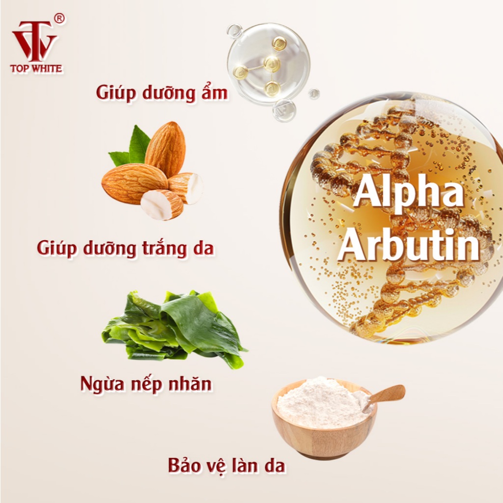 Kem dưỡng trắng da toàn thân Top White – White Perfect Body D9