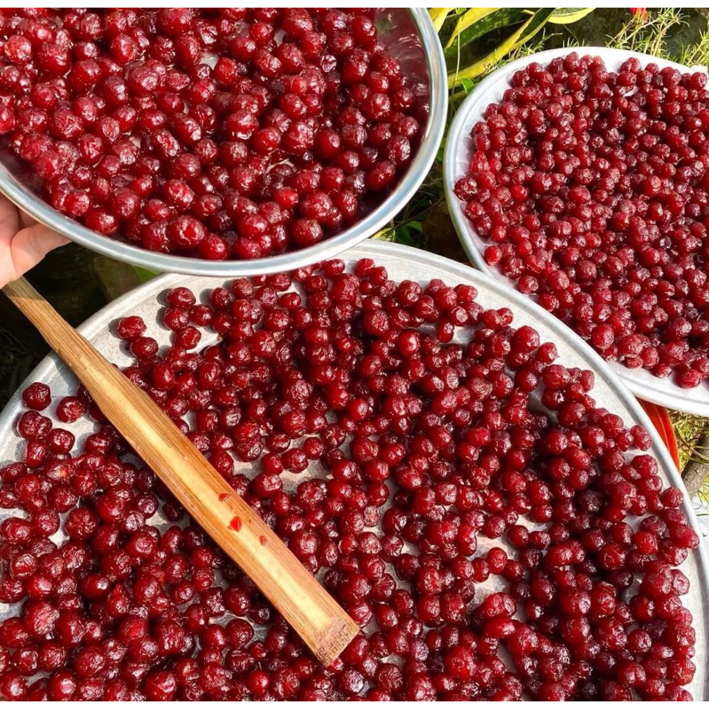 [Chua ] Mứt chùm ruộc , chùm ruột chua ngọt , chùm guộc đặc sản miền tây