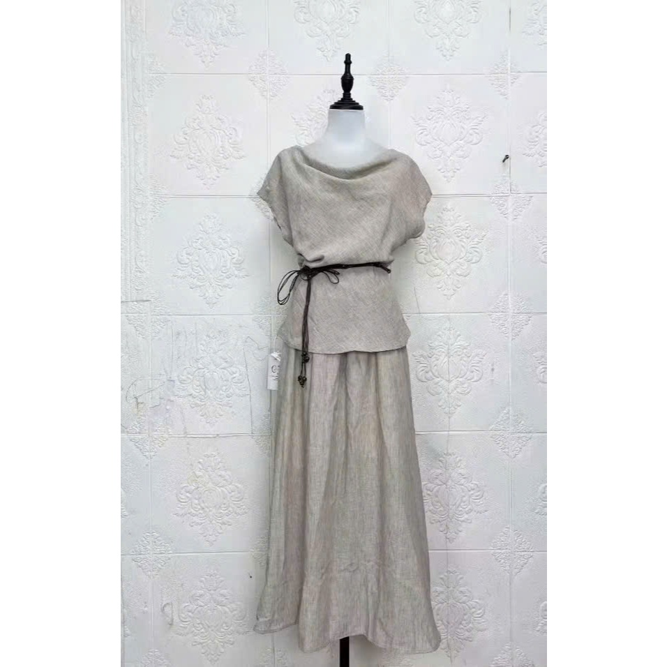 Đũi Xước nilen Thiết Kế Asymmetrical Quyến Rũ & Sang Trọng