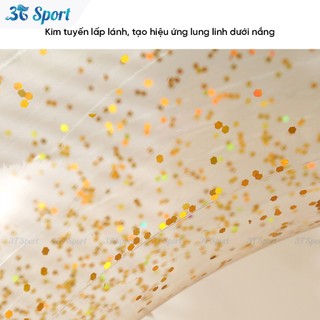 Phao bơi kim tuyến lấp lánh trong suốt PVC cao cấp chắc chắn phù hợp trẻ em & người lớn PTR-TS