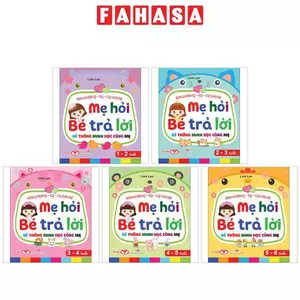 Sách Rèn Luyện IQ-EQ-CQ Cho Bé - Mẹ Hỏi Bé Trả Lời - Bé Thông Minh Học Cùng Mẹ - Dành Cho Bé - Bìa Cứng