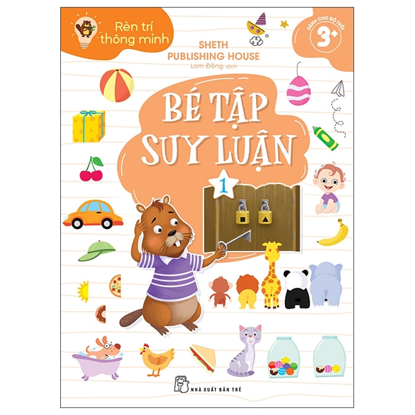 Sách Rèn Trí Thông Minh - Bé Nhanh Trí, Bé Tập Đếm Số, Bé Tập Khám Phá,... Tập 1,2 (Trọn Bộ)