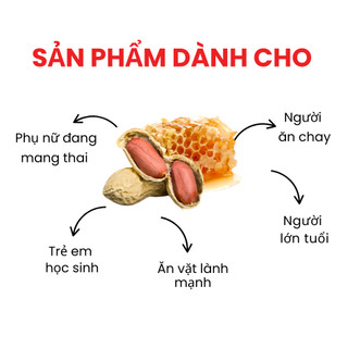 Bơ Đậu Phộng Mật Ong Dan D Pak I Honey Peanut Butter I 500g