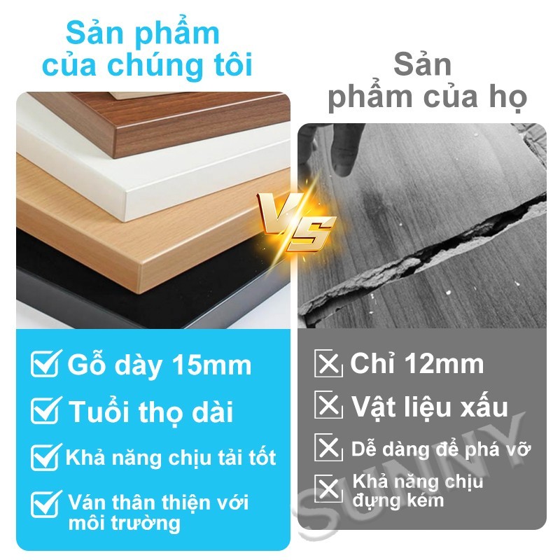 SUNNY Tủ treo tường gỗ nâng cấp chắc chắn bền đẹp lưu trữ lớn tiết kiệm không gian