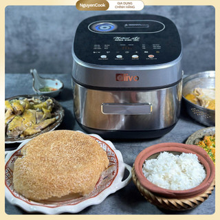 Full Bộ Phụ Kiện Nồi cơm điện RC900IH–1.5L Inox 316L chống dính, 18 chế độ nấu thông minh NGUYENCOOK