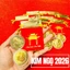 SỈ 10 Thỏi Ngựa Thần Tài Mạ Vàng Tặng Kèm Túi Nhung Phúc Lộc Phong Thủy May Mắn Tết 2026