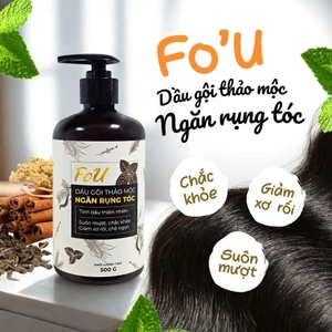 Dầu Gội Thảo Dược Fo'U Fobe Ngăn Rụng Tóc, Hỗ Trợ Phục Hồi Hư Tổn 500ml