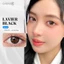 Kính áp tròng khoá ẩm 1 Ngày Màu Đen CARASE, Lens cận LAVIER BLACK