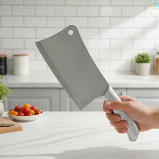 Dao Chặt Xương Nhật Bản GB9684 Inox Loại Xịn Siêu Bén, chặt gà, vịt băm thịt,  bền bỉ và an toàn