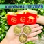 SỈ 10 Thỏi Ngựa Thần Tài Mạ Vàng Tặng Kèm Túi Nhung Phúc Lộc Phong Thủy May Mắn Tết 2026